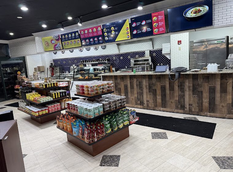 Inside the Wooden Bakery shop on Mill Street NE